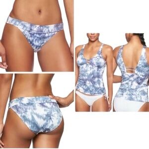 Athleta, Women's Telum Blue Tie-Dye Swim Set, Size M